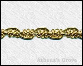 Duchesse, 5/8 inch, Gold, Metallic Passementerie Braid Fabric Tr