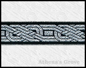 Celtic Ropework, 7/8 inch, Black - Silver, Jacquard Ribbon Fabri